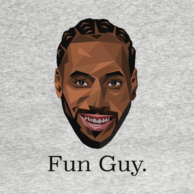 Kawhi Fun Guy by Lowpolyhead